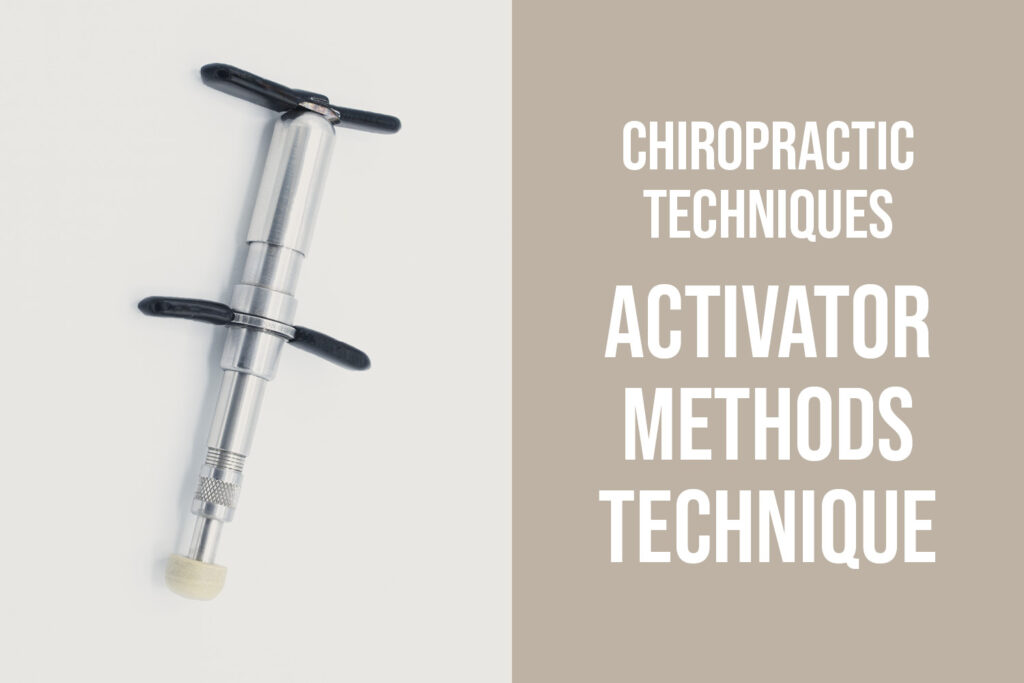 What Is The Activator Methods Chiropractic Technique? → Weald Chiropractic