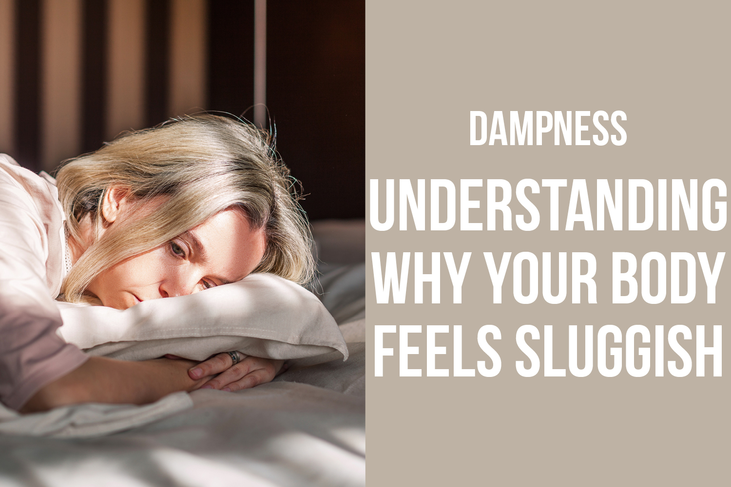 Why Your Body Feels Heavy or Sluggish: Understanding Dampness in Chinese Medicine